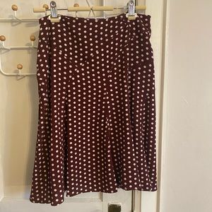 Sweet polka dot skirt